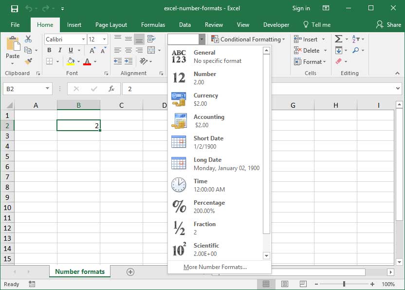 excel format number in text string formula