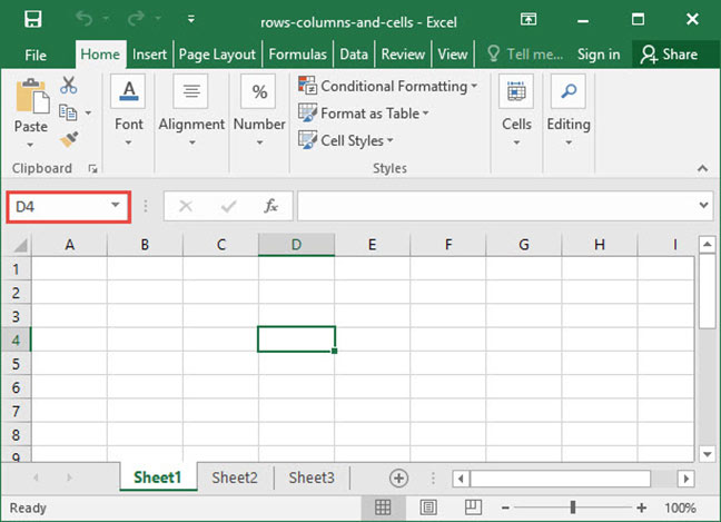 Working With Rows Columns and Cells Deskbright