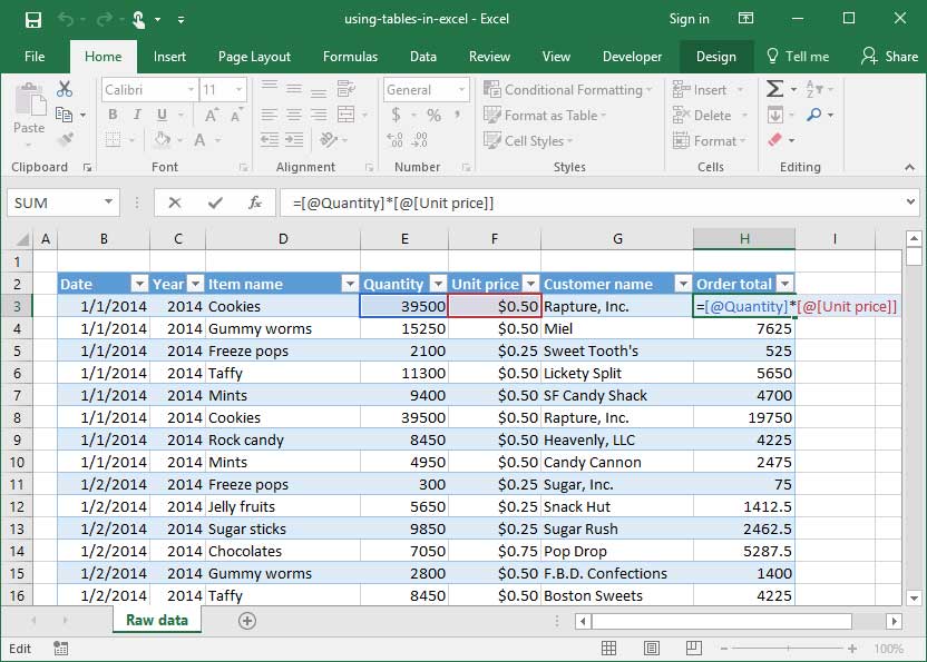 using-tables-in-excel-riset