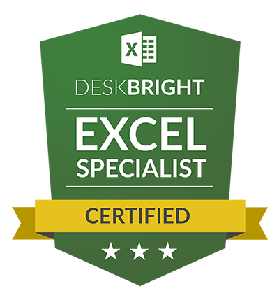 microsoft excel expert certification benefits